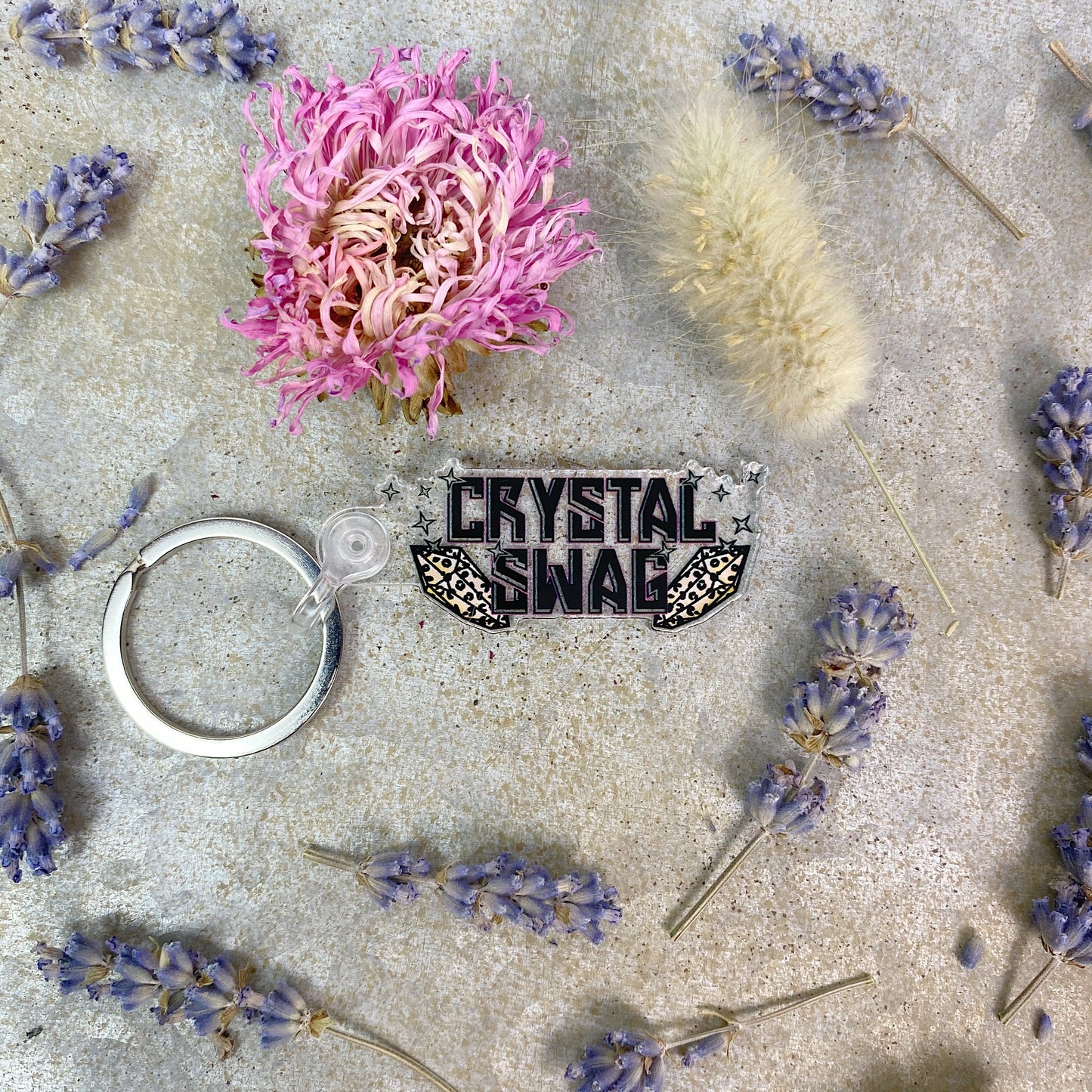 Crystal Swag Keychain